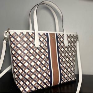 Authentic Tory Burch Tote Bag brown